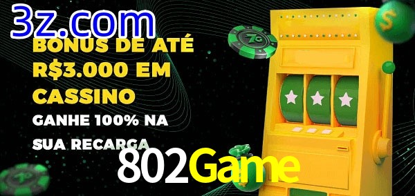 802Game melhor bônus de depósito